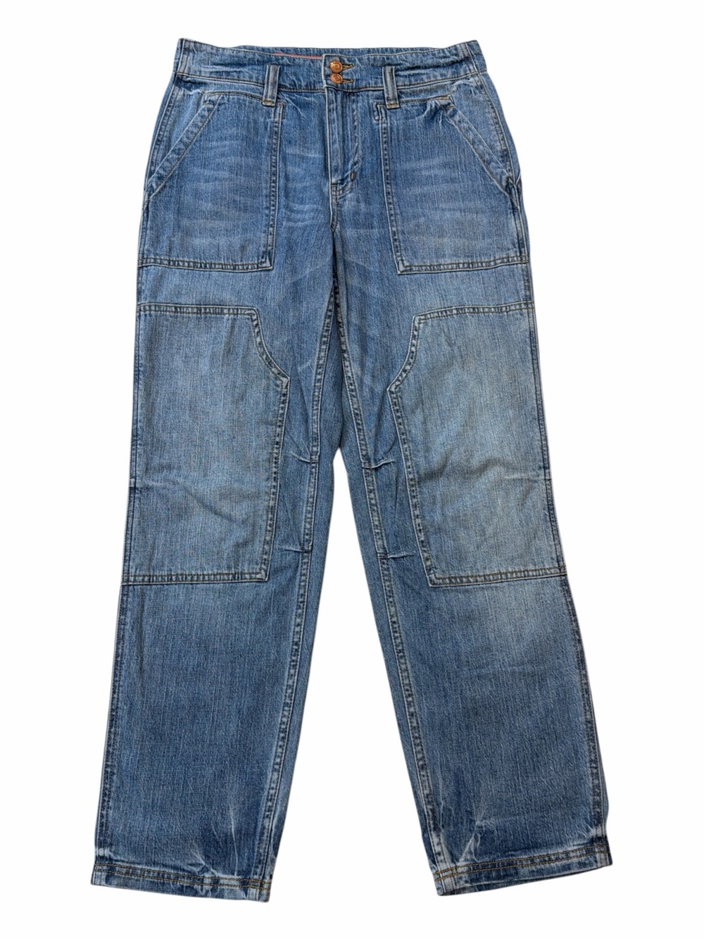 Pilcro by Anthropologie The Wanderer Double Knee Utility Jeans
